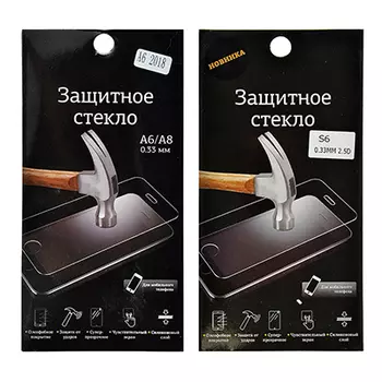 Защитное стекло для экрана смартфона S6/S7 экстра прозрачное
