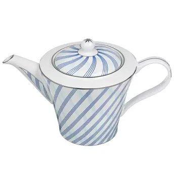 Заварочный чайник, костяной фарфор, 800 мл, MILLIMI "Лазурит"