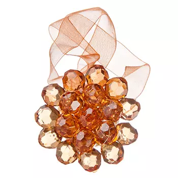 Зажим для штор магнитный, 1-сторонний, 5 цветов, "Кристаллы"