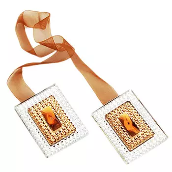 Зажим для штор магнитный, "Янтарь"