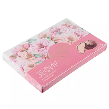 Зефир "Лянеж" со вкусом крем-брюле глазированный, 200 г, картонная коробка