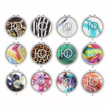 Зеркало карманное ЮниLook, d.7 см, 4-20 дизайнов