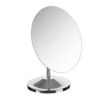 Зеркало настольное овальное, 15х18 см, металл