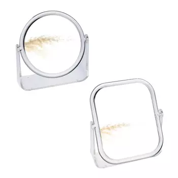 Зеркало настольное прямоугольное ЮниLook, 15х18 см, прозрачный