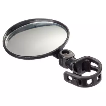 Зеркало с креплением на руль, круглое, d 8 см, стекло, пластик, SILAPRO