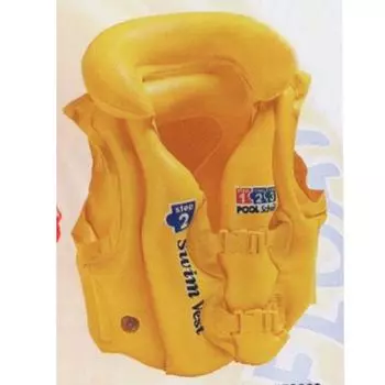 Жилет надувной для обучения плаванию DELUXE INTEX, для 3-6 лет, 58660
