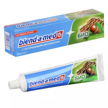 Зубная паста BLEND_A_MED Анти-Кариес Свежесть/БИО фтор Кора дуба,100мл,арт.81400004