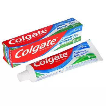 Зубная паста COLGATE Тройное действие туба 100мл