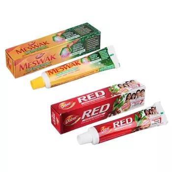 Зубная паста Dabur Red / Meswak, Индия,100 г