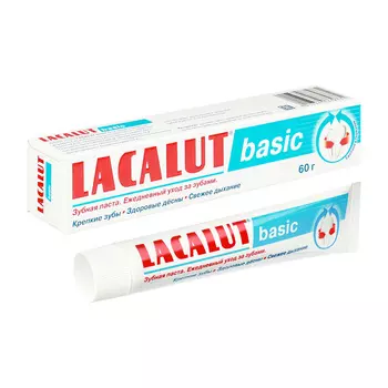 Зубная паста LACALUT basic, 60 г