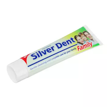 Зубная паста Silver Dent "Семейная", 170 г