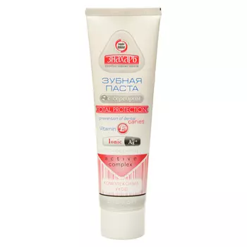 Зубная паста Знахарь TOTAL PROTECTION, 100 г