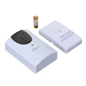 Звонок беспроводной FORZA 32 мелодии, 3.0VDC(2x1.5VAA), ZV001