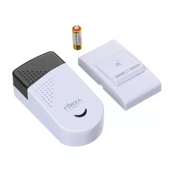 Звонок беспроводной FORZA 32 мелодии, 3.0VDC(2x1.5VAA), ZV008