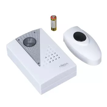 Звонок беспроводной FORZA 36 мелодии, 3.0VDC(2x1.5VAA), ZV007