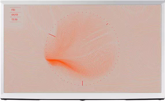 Телевизор Samsung 55" серия The Serif QLED Smart TV LS01T белый