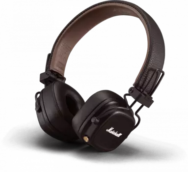 Беспроводные наушники MARSHALL Major IV коричневые
