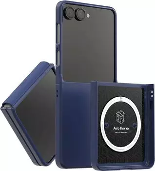 Чехол Araree Aero Flex M для Galaxy Z Flip7 синий