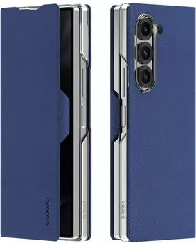 Чехол Araree Bonnet Diary для Galaxy Z Fold6 синий