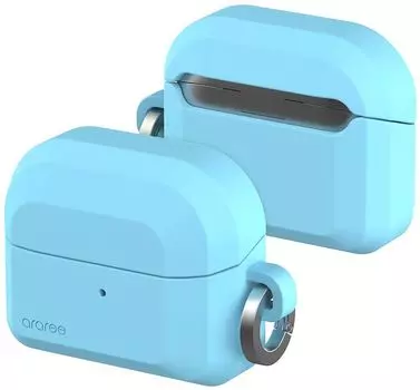 Чехол Araree Brio для Galaxy Buds 3 / Buds 3 Pro, голубой