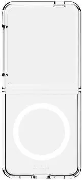 Чехол Avana Ice Compatible with MagSafe для Samsung Galaxy Z Flip6 прозрачный