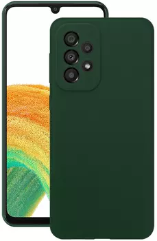 Чехол Deppa Liquid Silicone Pro для Galaxy A33 зеленый