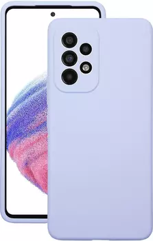 Чехол Deppa Liquid Silicone Pro для Galaxy A53 лавандовый