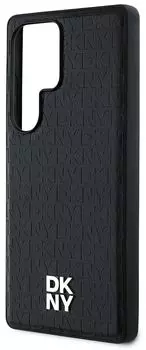 Чехол DKNY Repeat Stack MagSafe для Galaxy S25 Ultra черный