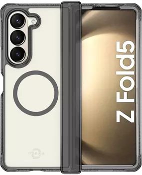 Чехол Itskins Itskins Hybrid Hinge MagSafe для Z Fold5 дымчатый-прозрачный