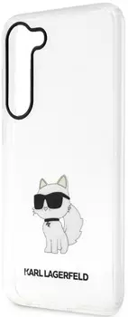 Чехол Karl Lagerfeld NFT Choupette для Galaxy S23+ прозрачный