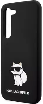 Чехол Karl Lagerfeld NFT Choupette для Galaxy S23+ черный