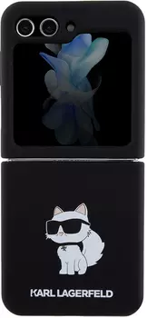 Чехол Karl Lagerfeld NFT Choupette для Galaxy Z Flip5 черный