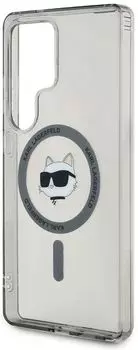Чехол Karl Lagerfeld NFT Choupette MagSafe для Galaxy S25 Ultra черный