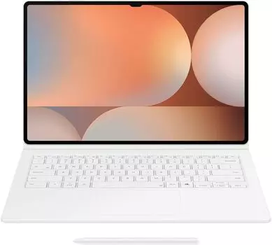 Чехол-клавиатура Samsung Tab S9 Ultra/S10 Ultra с тачпадом+AI клавиша белый