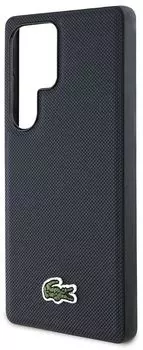 Чехол Lacoste Iconic Woven MagSafe для Galaxy S25 Ultra синий