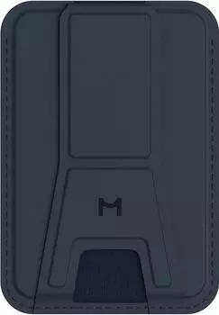 Чехол Magssory Duo Magnetic Kickstand Wallet MagSafe синий
