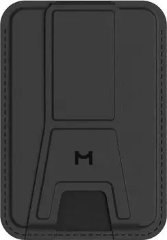 Чехол Magssory Duo Magnetic Kickstand Wallet MagSafe черный