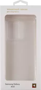 Чехол moonfish для Galaxy A53 прозрачный прозрачный