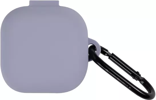 Чехол moonfish для Galaxy Buds2 Pro | Buds2 Pro | Buds Pro | Buds Live, силикон лавандовый серый