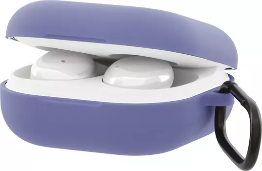 Чехол moonfish для Galaxy Buds FE | Buds2 Pro | Buds2 | Buds Pro | Buds Live лавандовый серый