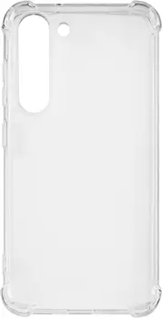 Чехол moonfish для Galaxy S23 с усиленными углами, силикон прозрачный