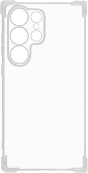 Чехол moonfish с усиленными углами для Galaxy S24 Ultra, силикон прозрачный