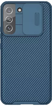 Чехол Nillkin CamShield Pro для Galaxy S22+ синий