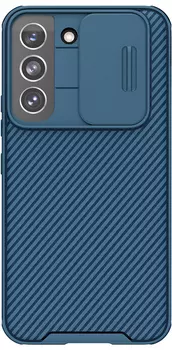 Чехол Nillkin CamShield Pro для Galaxy S22 синий