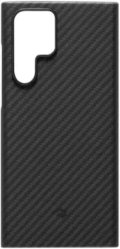 Чехол Pitaka MagEZ Case для Galaxy S22 Ultra черно-серый