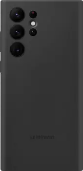 Чехол Samsung Silicone Cover для Galaxy S22 Ultra черный
