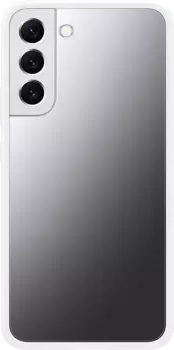 Чехол Samsung Frame Cover для Galaxy S22+ прозрачный с белой рамкой