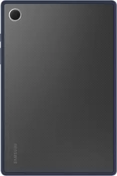 Чехол Samsung Clear Edge Cover Tab A8 прозрачный с темно-синей рамкой