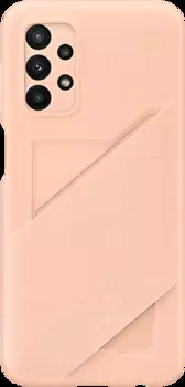Чехол Samsung Card Slot Cover A23 персиковый