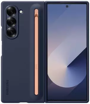 Чехол Samsung Case с S Pen Z Fold6 Синий